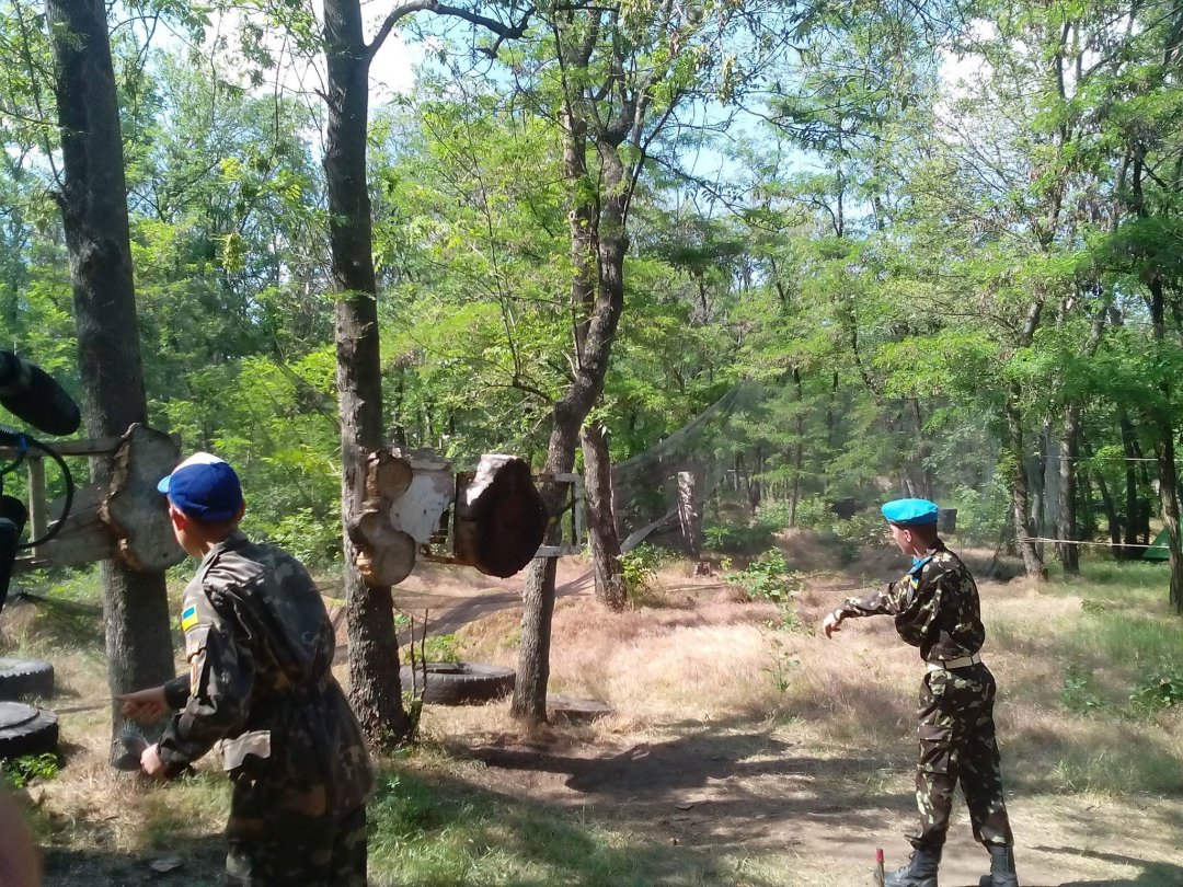 У місті Курахово Донецької області відкрився табір екстремального відпочинку «Хвиля» військово-патріотичного спрямування